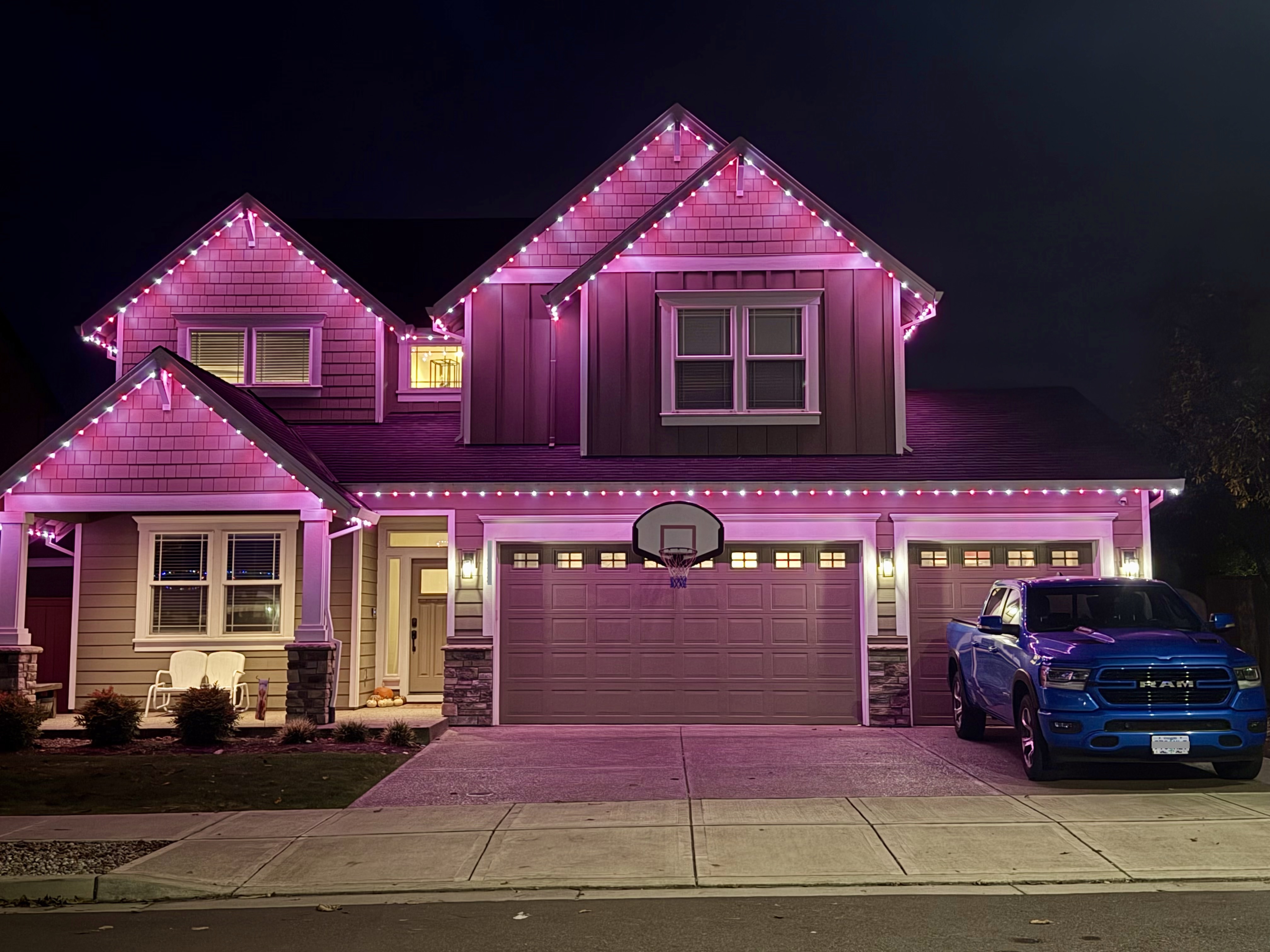 Annual costs of bulbs, cords, and holiday light supplies